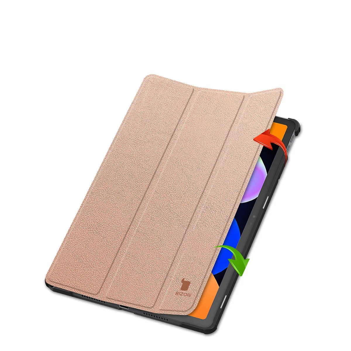 Schutzhülle für Lenovo Idea Tab 11, Bizon Case Tab Croc, Rosegold