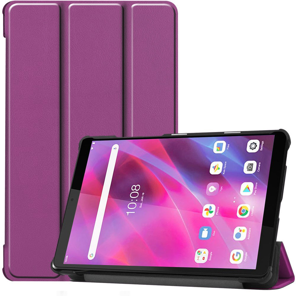 Schutzhülle Bizon Case Tab Croc für Lenovo Tab M8 Gen 3, Dunkelviolett