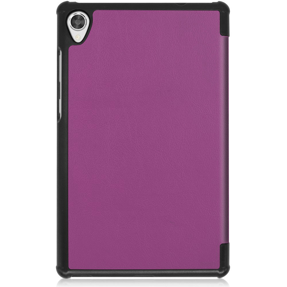 Schutzhülle Bizon Case Tab Croc für Lenovo Tab M8 Gen 3, Dunkelviolett