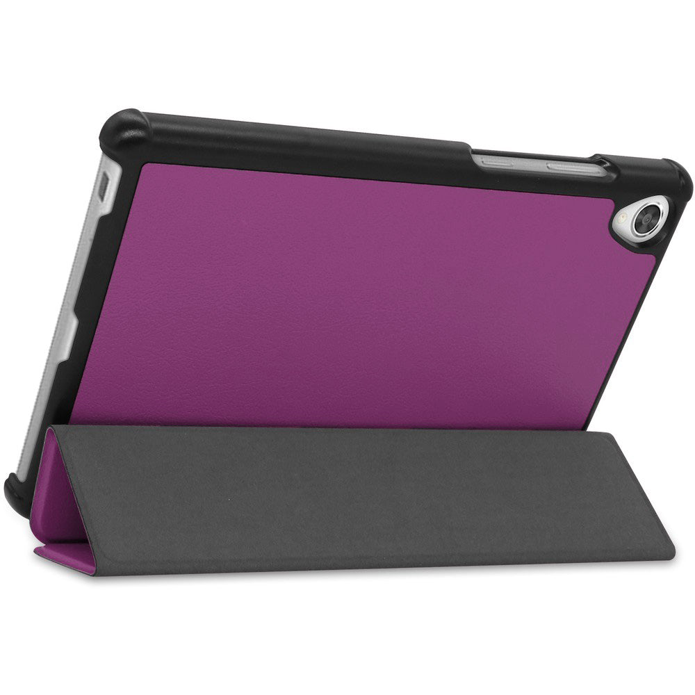 Schutzhülle Bizon Case Tab Croc für Lenovo Tab M8 Gen 3, Dunkelviolett