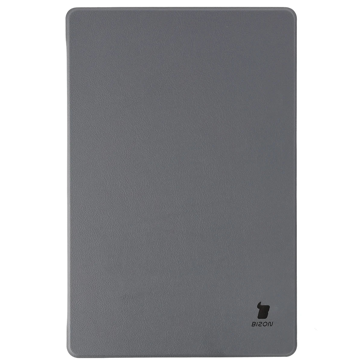 Schutzhülle mit Klappe für Lenovo Tab Plus Gen. 2, Bizon Case Tab Croc, Grau (5/8)