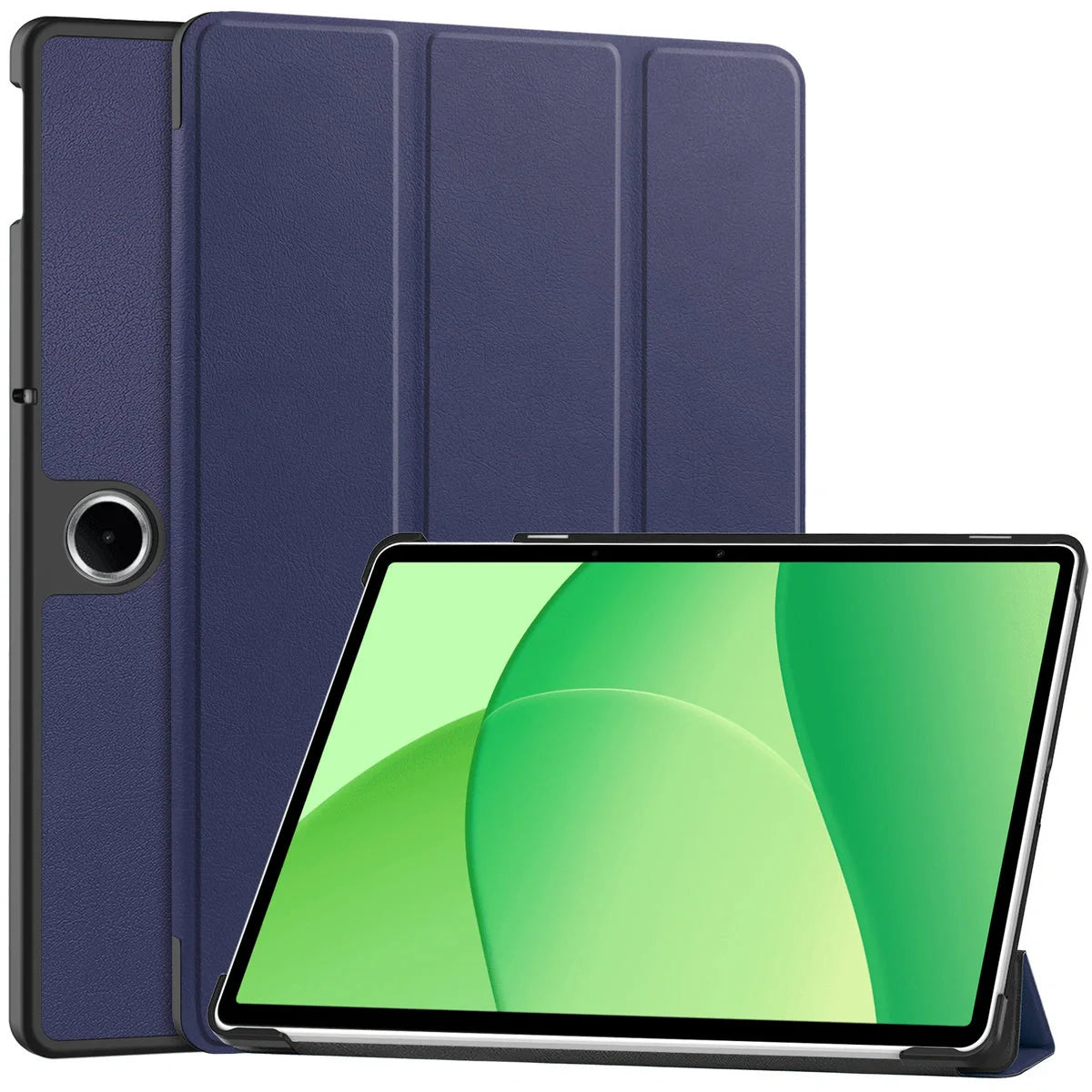 Schutzhülle für OnePlus Pad Lite / Oppo Pad SE, Bizon Case Tab Croc, Dunkelblau