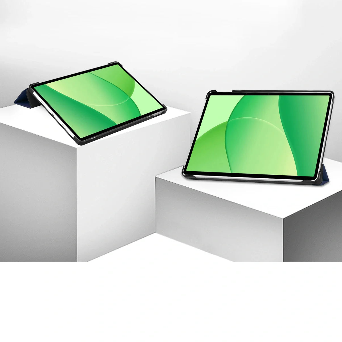 Schutzhülle für OnePlus Pad Lite / Oppo Pad SE, Bizon Case Tab Croc, Dunkelblau