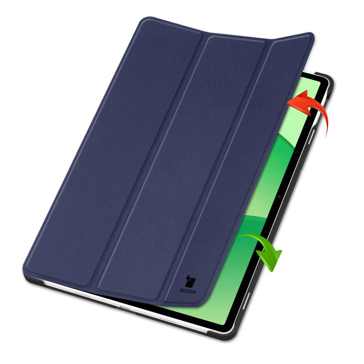 Schutzhülle für OnePlus Pad Lite / Oppo Pad SE, Bizon Case Tab Croc, Dunkelblau