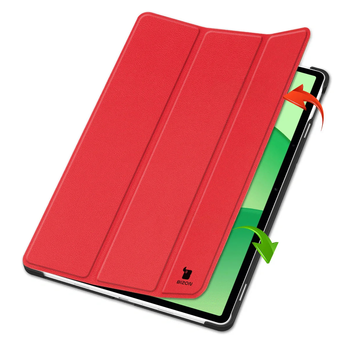 Schutzhülle für OnePlus Pad Lite / Oppo Pad SE, Bizon Case Tab Croc, Rot