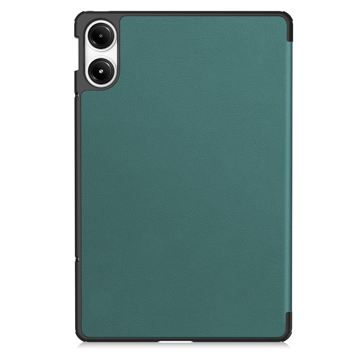 Schutzhülle für Xiaomi Redmi Pad Pro 12.1, Bizon Case Tab Croc, Dunkelgrün