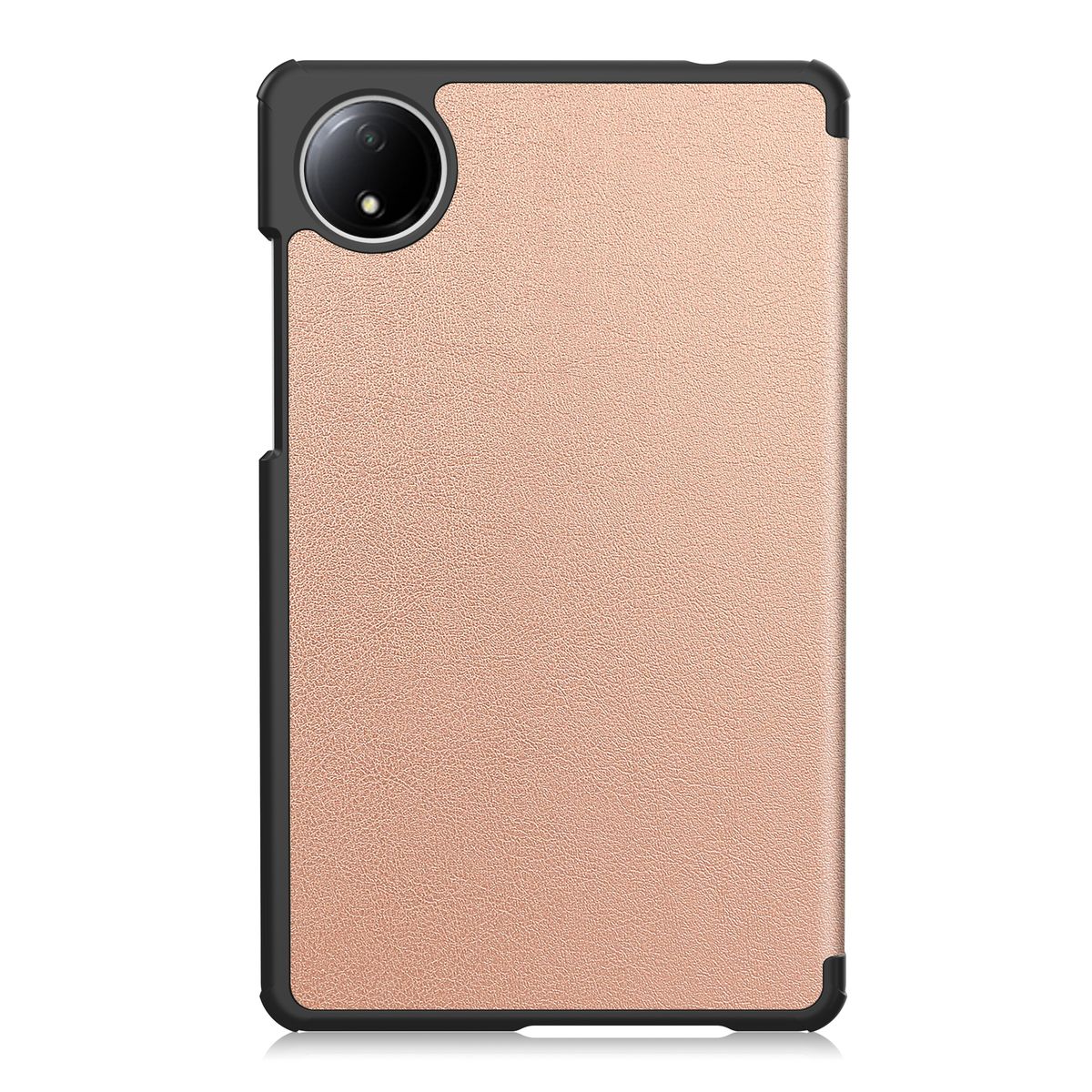 Schutzhülle für Xiaomi Redmi Pad SE 8.7, Bizon Case Tab Croc, Rosegold