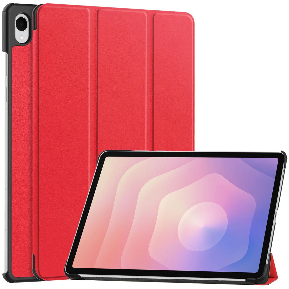 Schutzhülle für Galaxy Tab S11, Bizon Case Tab Croc, Rot