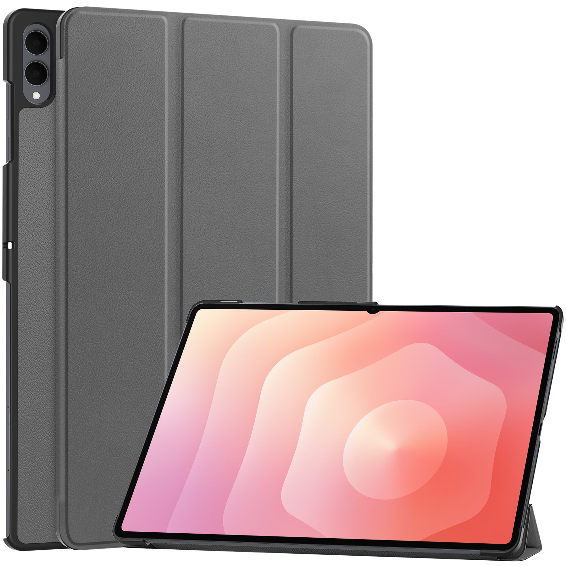 Schutzhülle für Galaxy Tab S11 Ultra, Bizon Case Tab Croc, Grau
