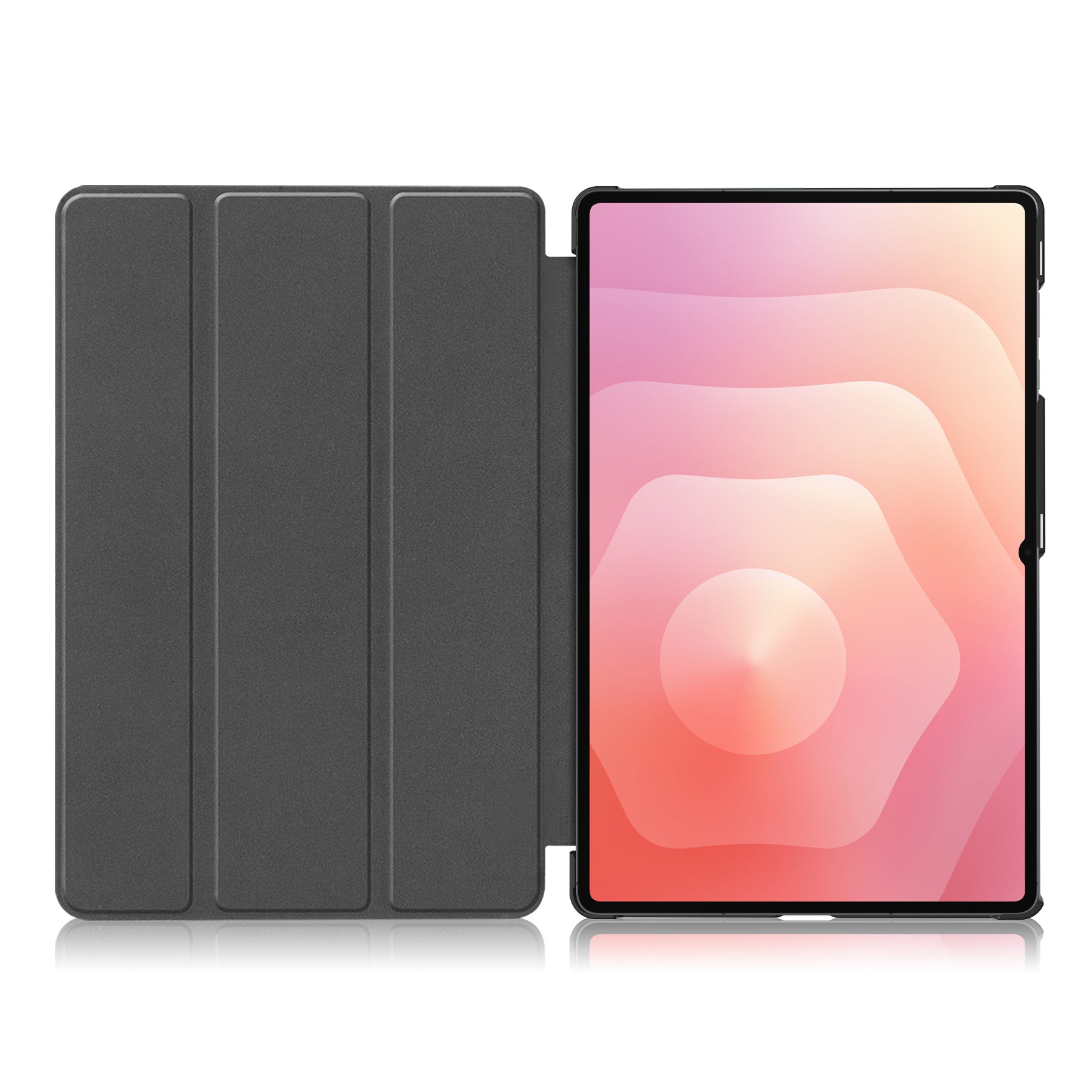 Schutzhülle für Galaxy Tab S11 Ultra, Bizon Case Tab Croc, Rosegold