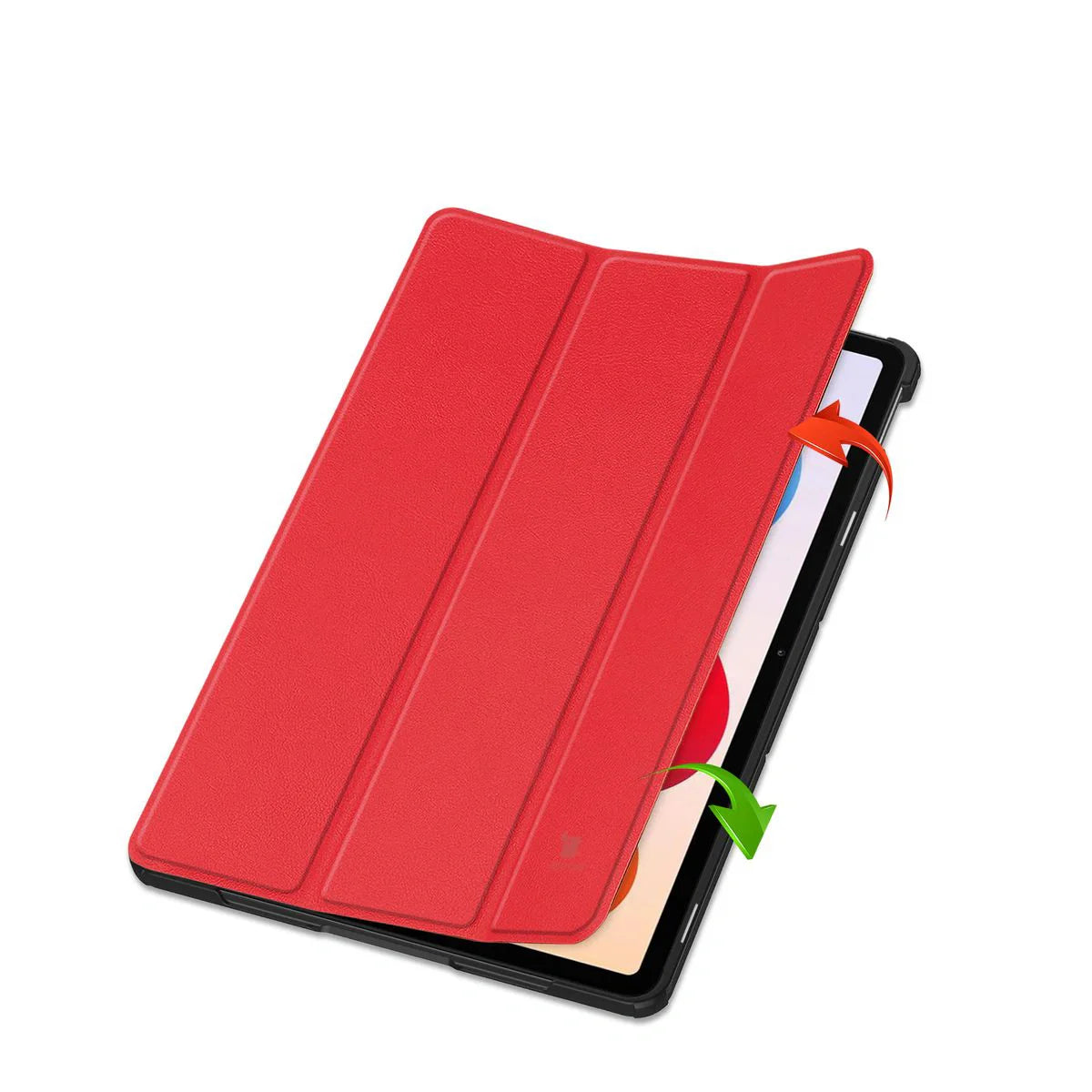 Schutzhülle für Xiaomi Redmi Pad 2 Pro, Bizon Case Tab Croc, Rot