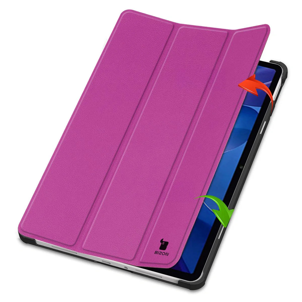 Schutzhülle für Xiaomi Redmi Pad 2, Bizon Case Tab Croc, Violett