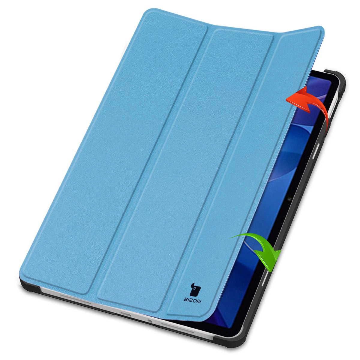 Schutzhülle für Xiaomi Redmi Pad 2, Bizon Case Tab Croc, Blau