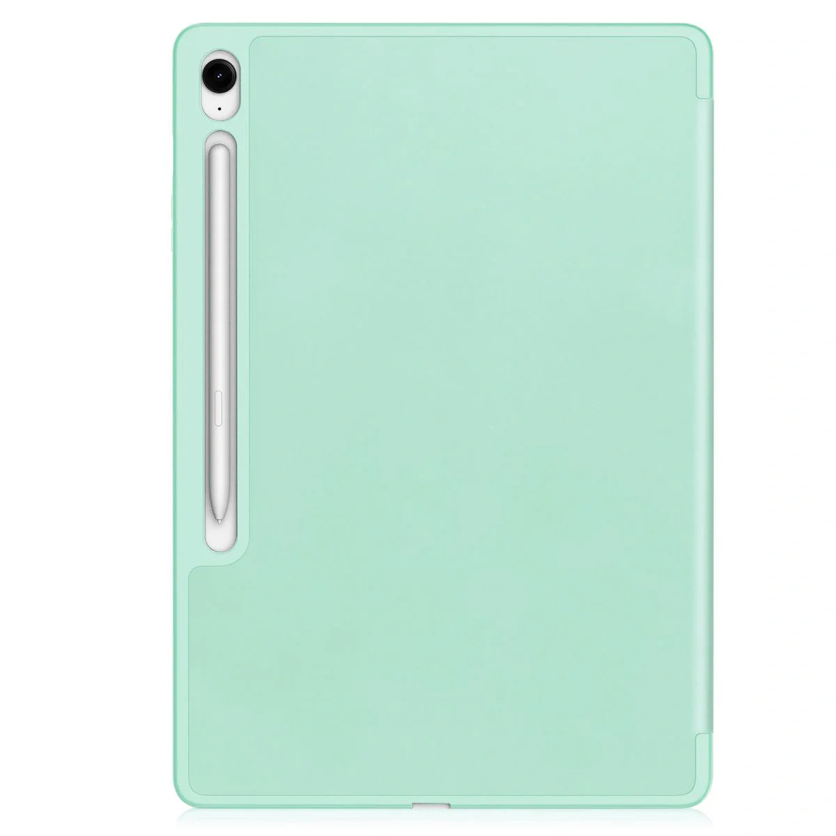 Schutzhülle mit Klappe für Galaxy Tab S10 FE Plus, Bizon Case Tab Lizard, Minze