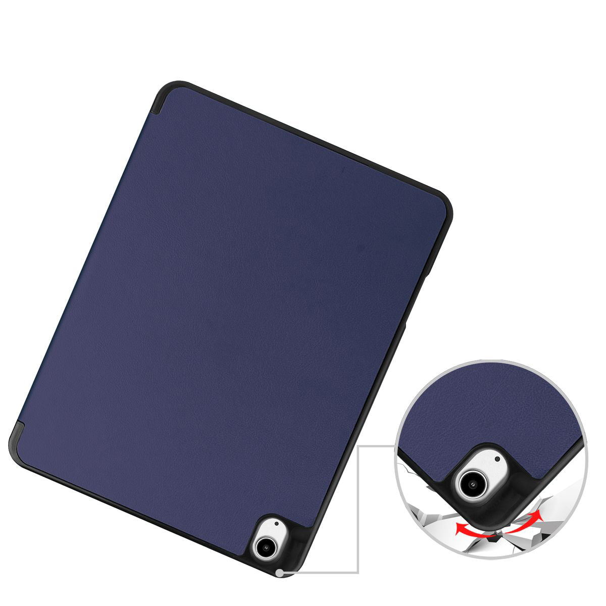 Schutzhülle für iPad Air 13" 2025 / 2024, Bizon Case Tab Lizard, Dunkelblau