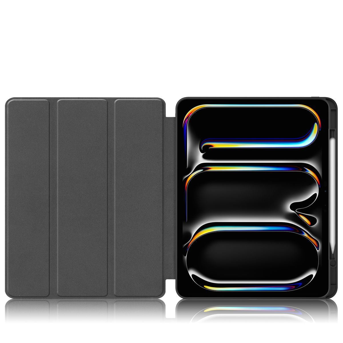 Schutzhülle für iPad Pro 13" 2025 / 2024, Bizon Case Tab Lizard, Rot