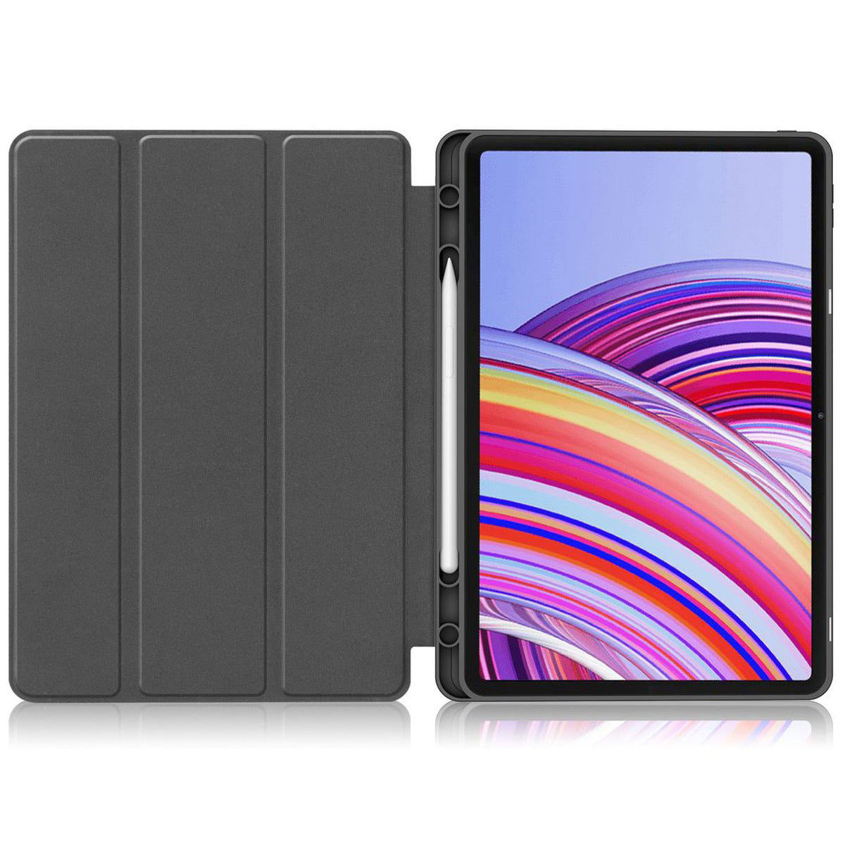 Schutzhülle für Xiaomi Redmi Pad Pro 12.1, Bizon Case Tab Lizard, Schwarz