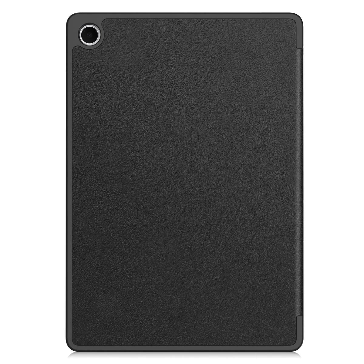 Schutzhülle mit Klappe für Galaxy Tab A11 Plus / A9 Plus, Bizon Case Tab Lizard, Schwarz
