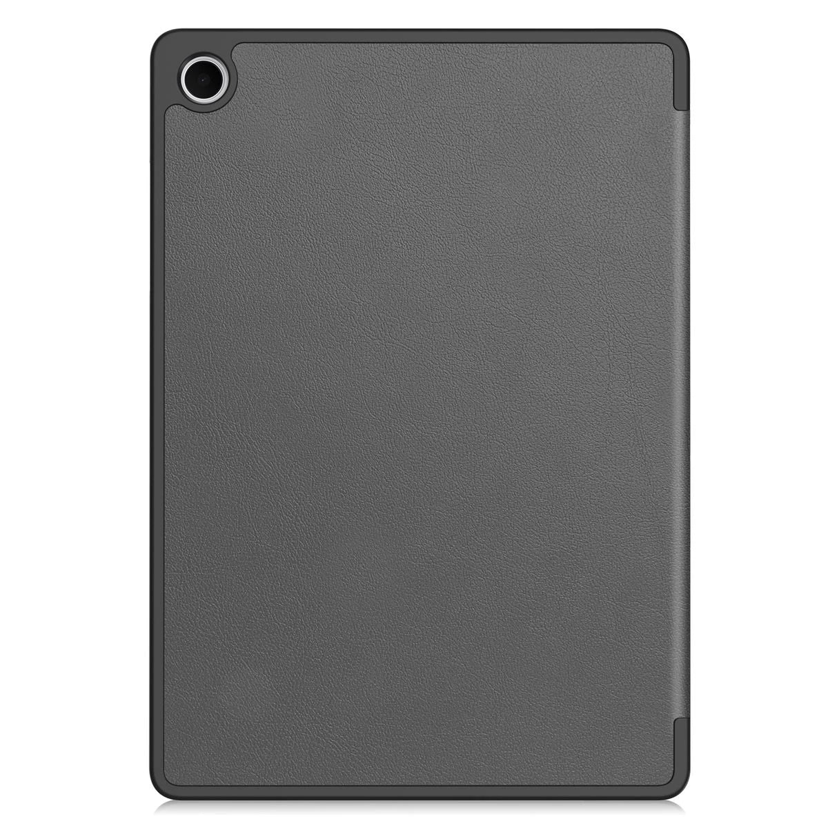 Schutzhülle mit Klappe für Galaxy Tab A11 Plus / A9 Plus, Bizon Case Tab Lizard, Grau