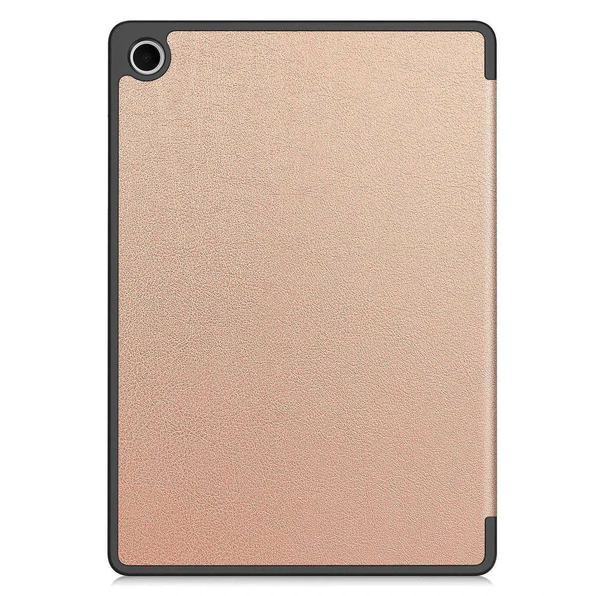 Schutzhülle mit Klappe für Galaxy Tab A11 Plus / A9 Plus, Bizon Case Tab Lizard, Rosegold