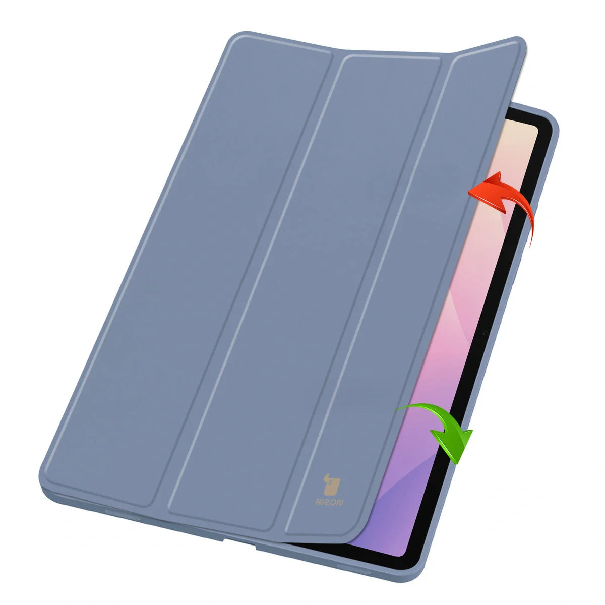 Schutzhülle mit Klappe für Galaxy Tab S11, Bizon Case Tab Lizard, Lavendel