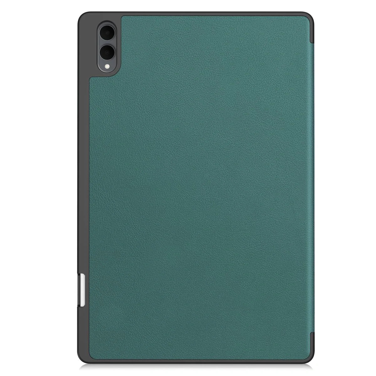 Schutzhülle mit Klappe für Galaxy Tab S11 Ultra, Bizon Case Tab Lizard, Dunkelgrün