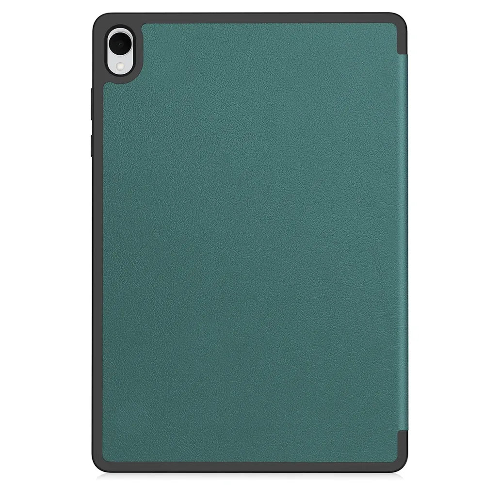 Schutzhülle mit Klappe für Galaxy Tab S12 Plus, Bizon Case Tab Croc, Dunkelgrün (6/9)