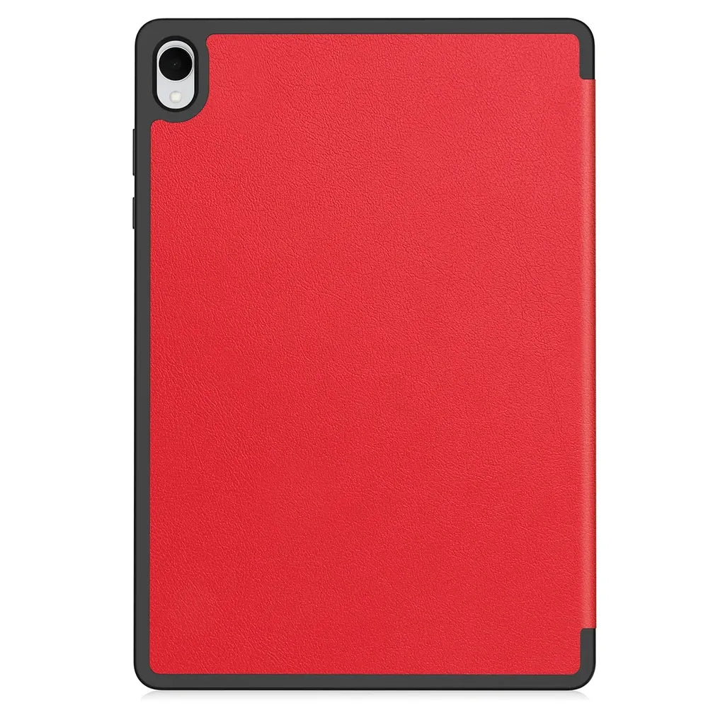 Schutzhülle mit Klappe für Galaxy Tab S12 Plus, Bizon Case Tab Croc, Rot (6/9)
