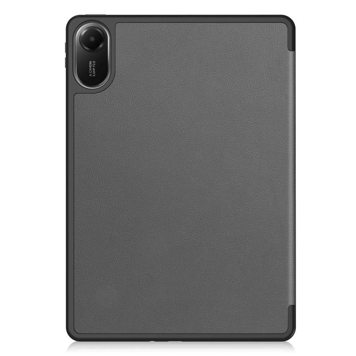 Schutzhülle mit Klappe für Xiaomi Redmi Pad 2, Bizon Case Tab Lizard, Grau
