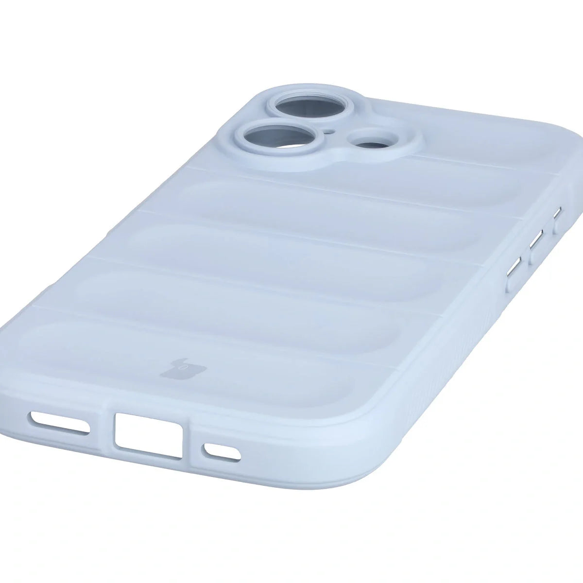 Robuste Handyhülle für iPhone 17, Bizon Case Tur, Hellblau