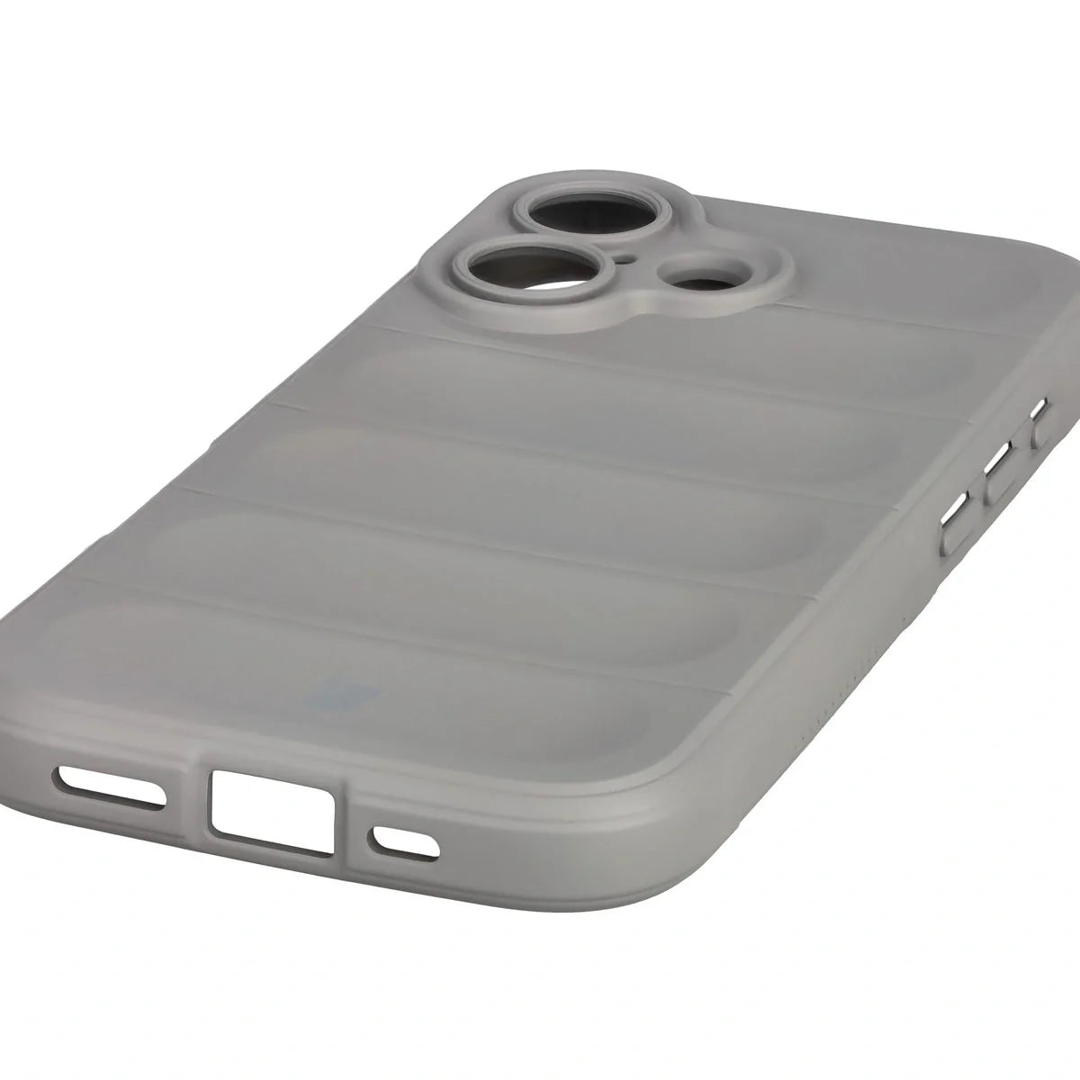 Robuste Handyhülle für iPhone 17, Bizon Case Tur, Hellgrau