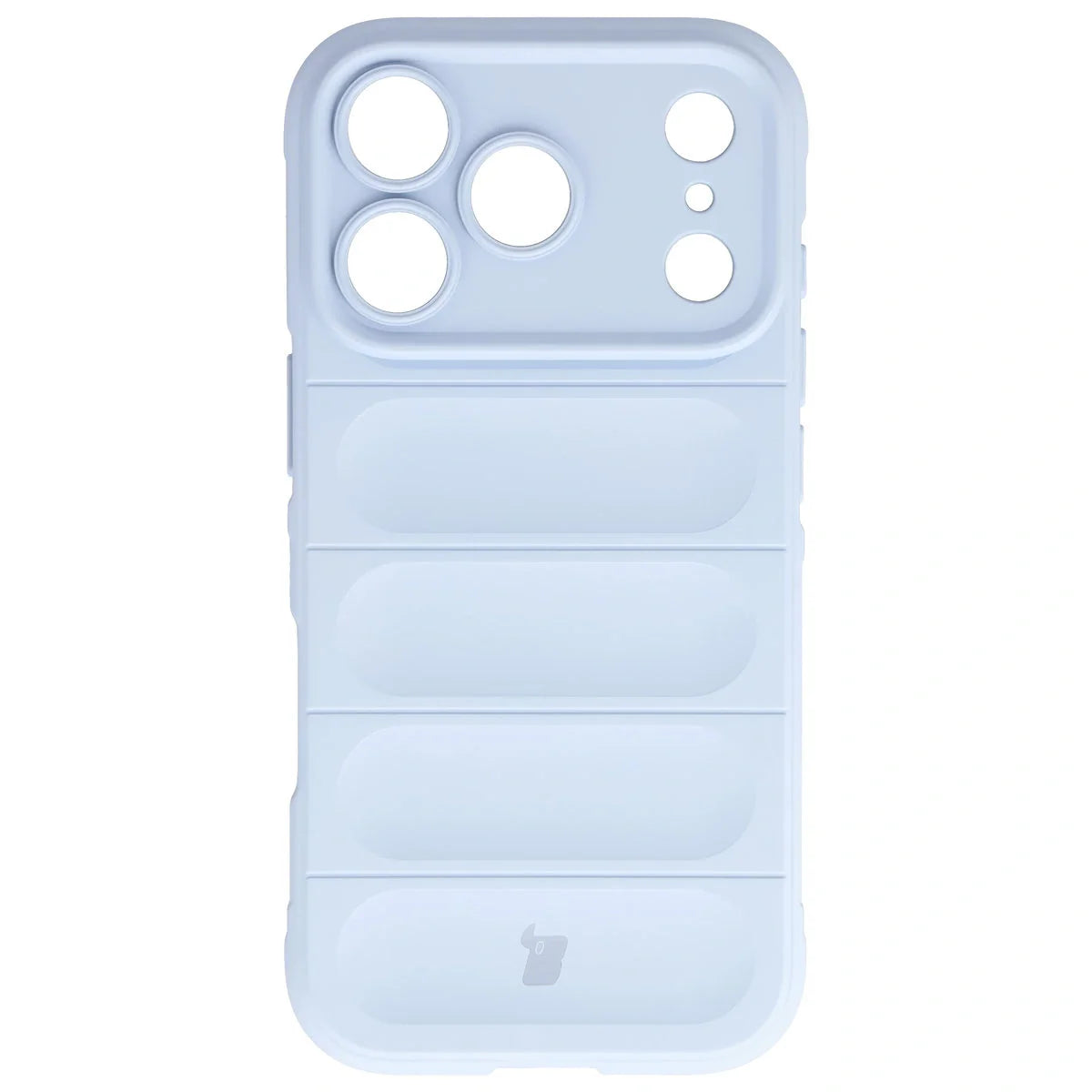 Robuste Handyhülle für iPhone 17 Pro, Bizon Case Tur, Hellblau