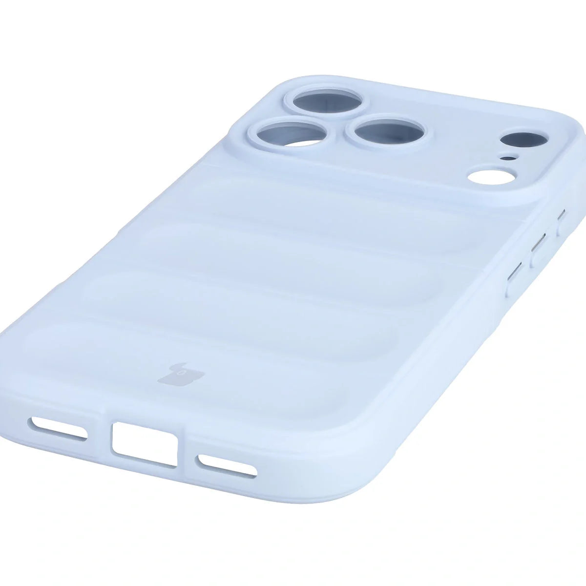 Robuste Handyhülle für iPhone 17 Pro, Bizon Case Tur, Hellblau