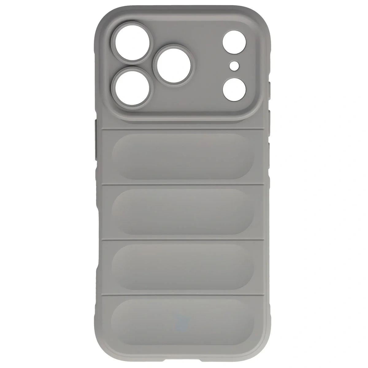 Robuste Handyhülle für iPhone 17 Pro, Bizon Case Tur, Hellgrau