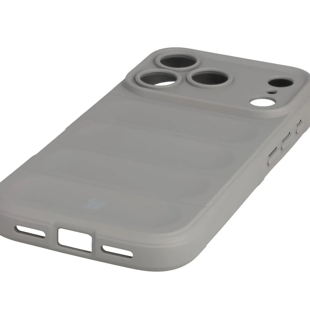 Robuste Handyhülle für iPhone 17 Pro, Bizon Case Tur, Hellgrau