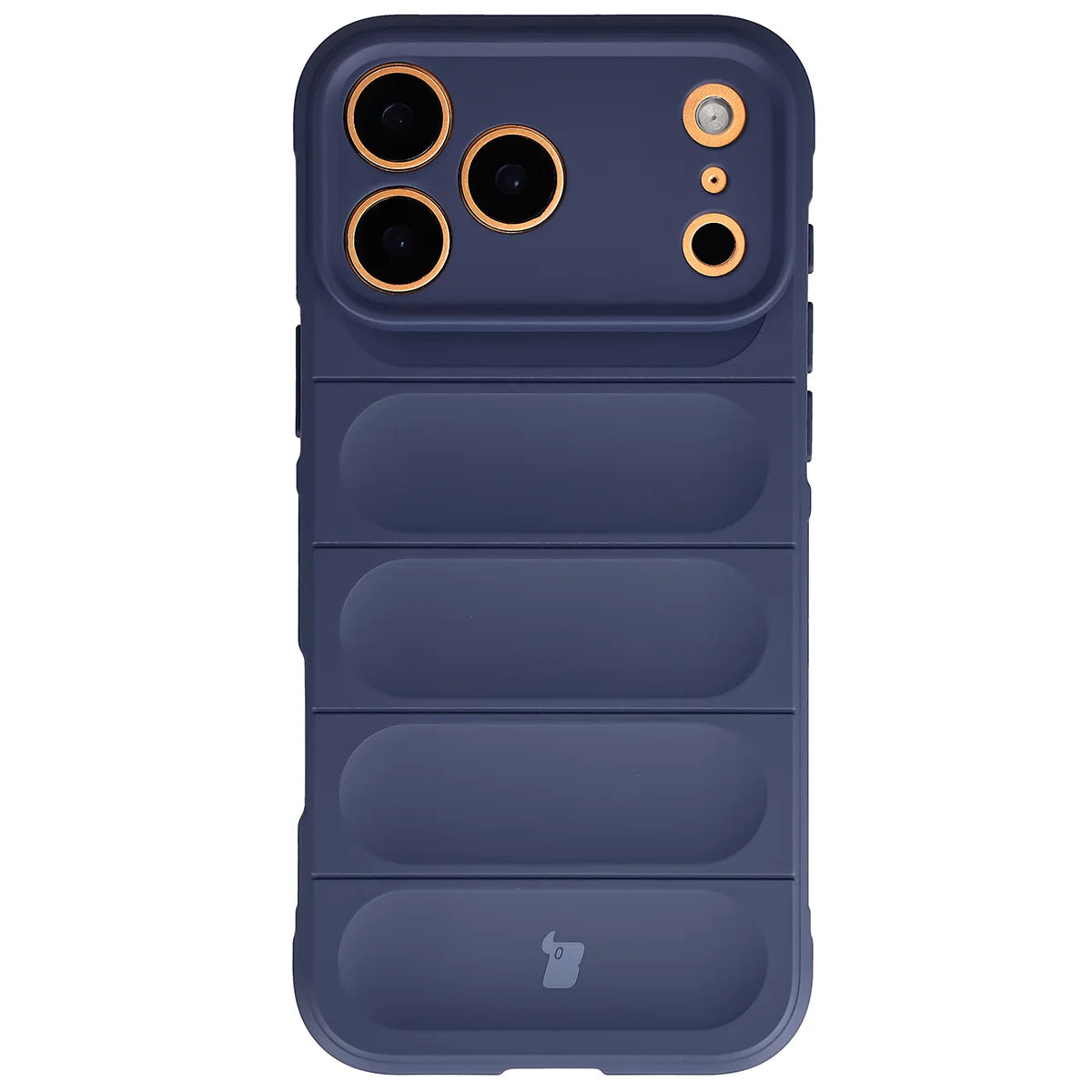 Robuste Handyhülle für iPhone 18 Pro Max / 17 Pro Max, Bizon Case Tur, Dunkelblau