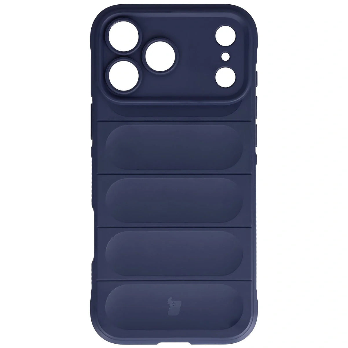 Robuste Handyhülle für iPhone 17 Pro Max, Bizon Case Tur, Dunkelblau