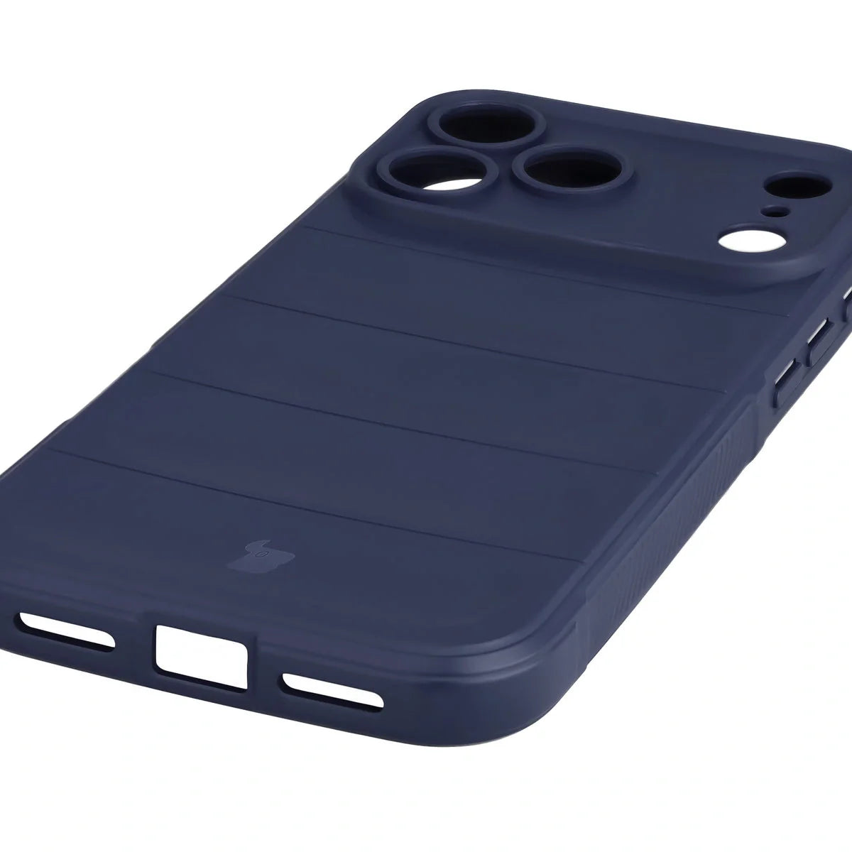Robuste Handyhülle für iPhone 17 Pro Max, Bizon Case Tur, Dunkelblau