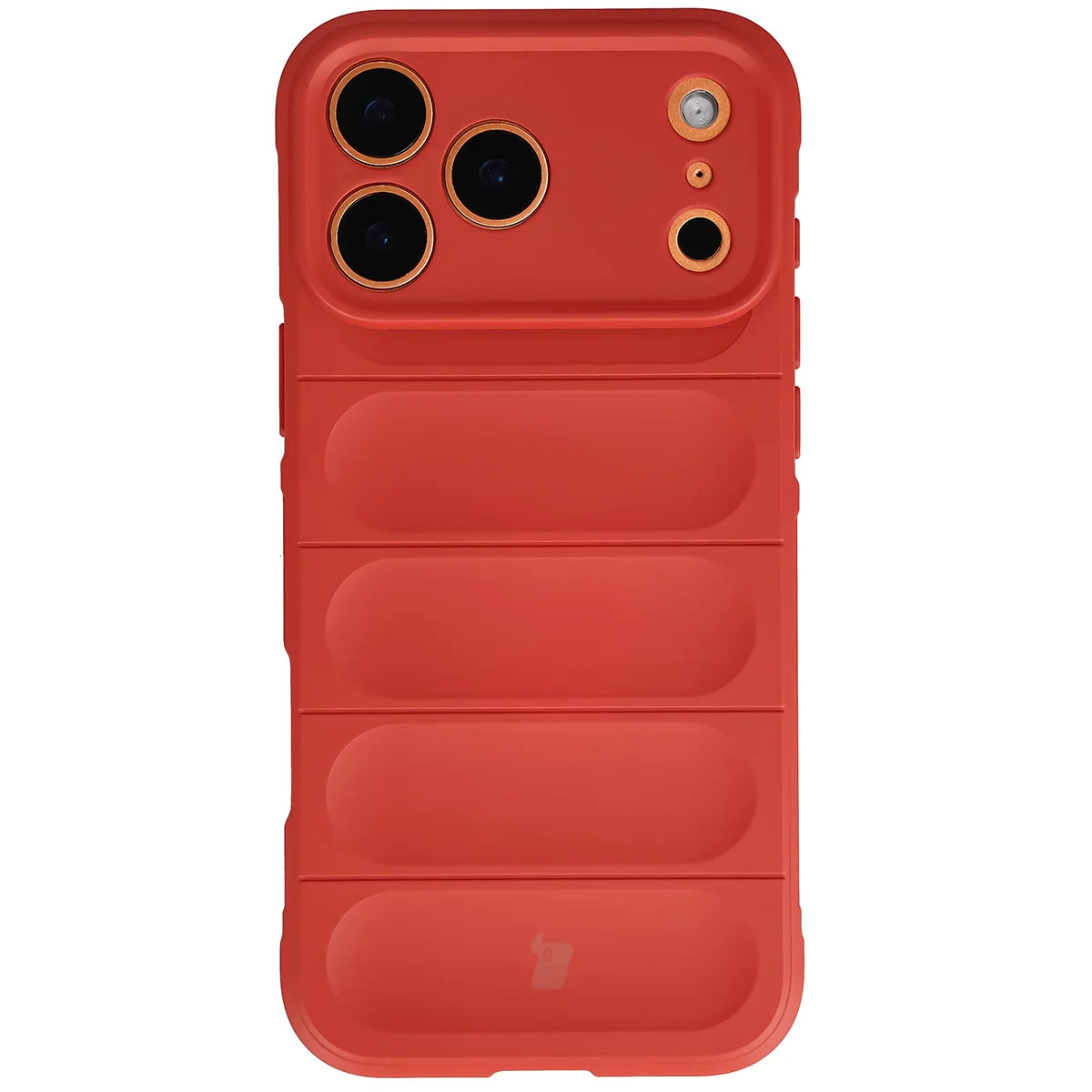 Robuste Handyhülle für iPhone 18 Pro Max / 17 Pro Max, Bizon Case Tur, Rot