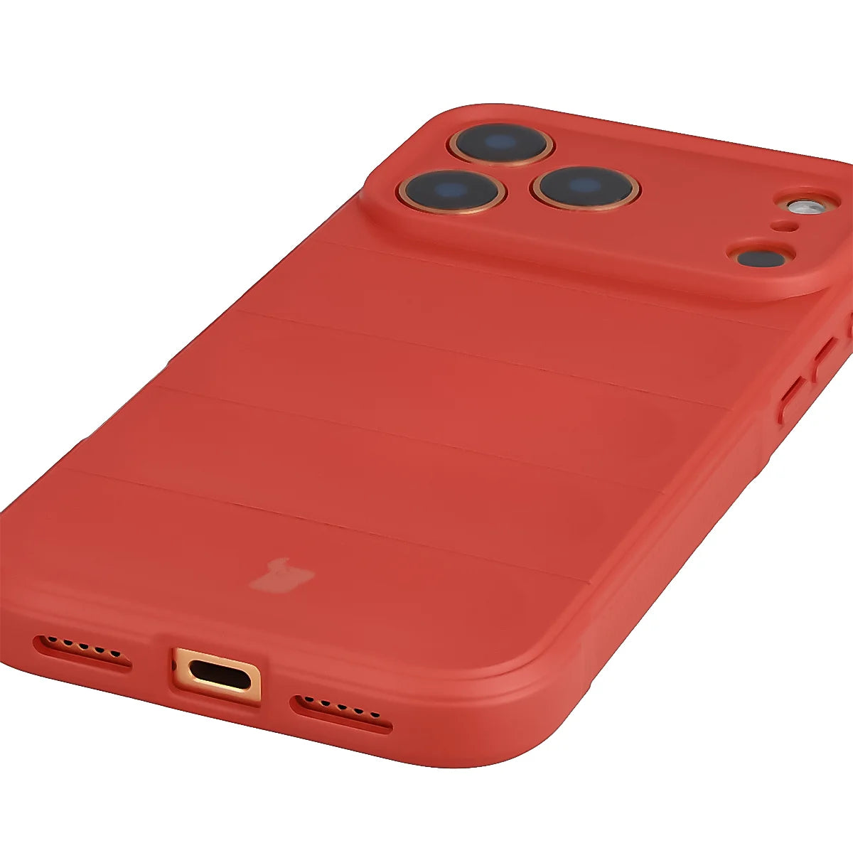 Robuste Handyhülle für iPhone 18 Pro Max / 17 Pro Max, Bizon Case Tur, Rot