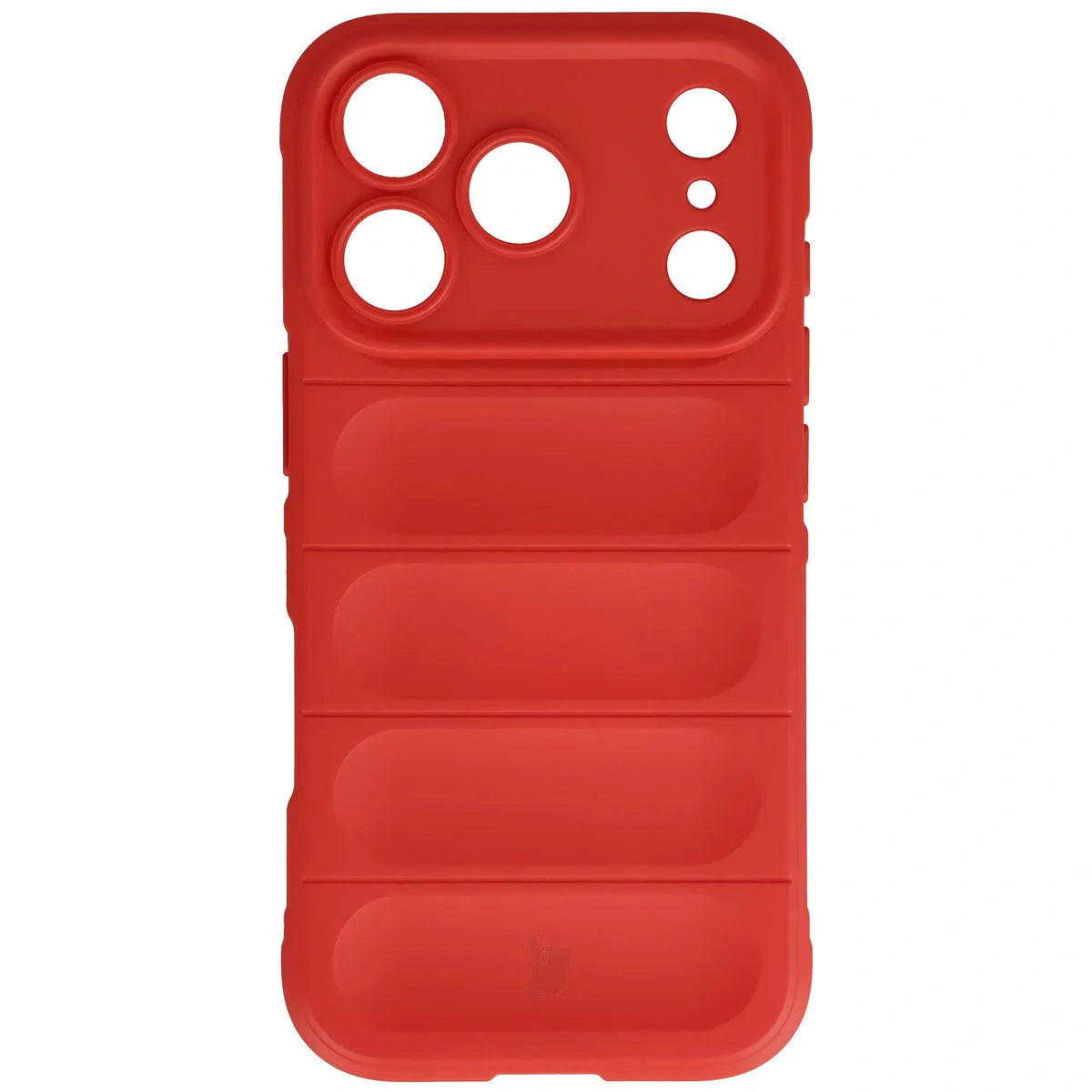 Robuste Handyhülle für iPhone 17 Pro, Bizon Case Tur, Rot