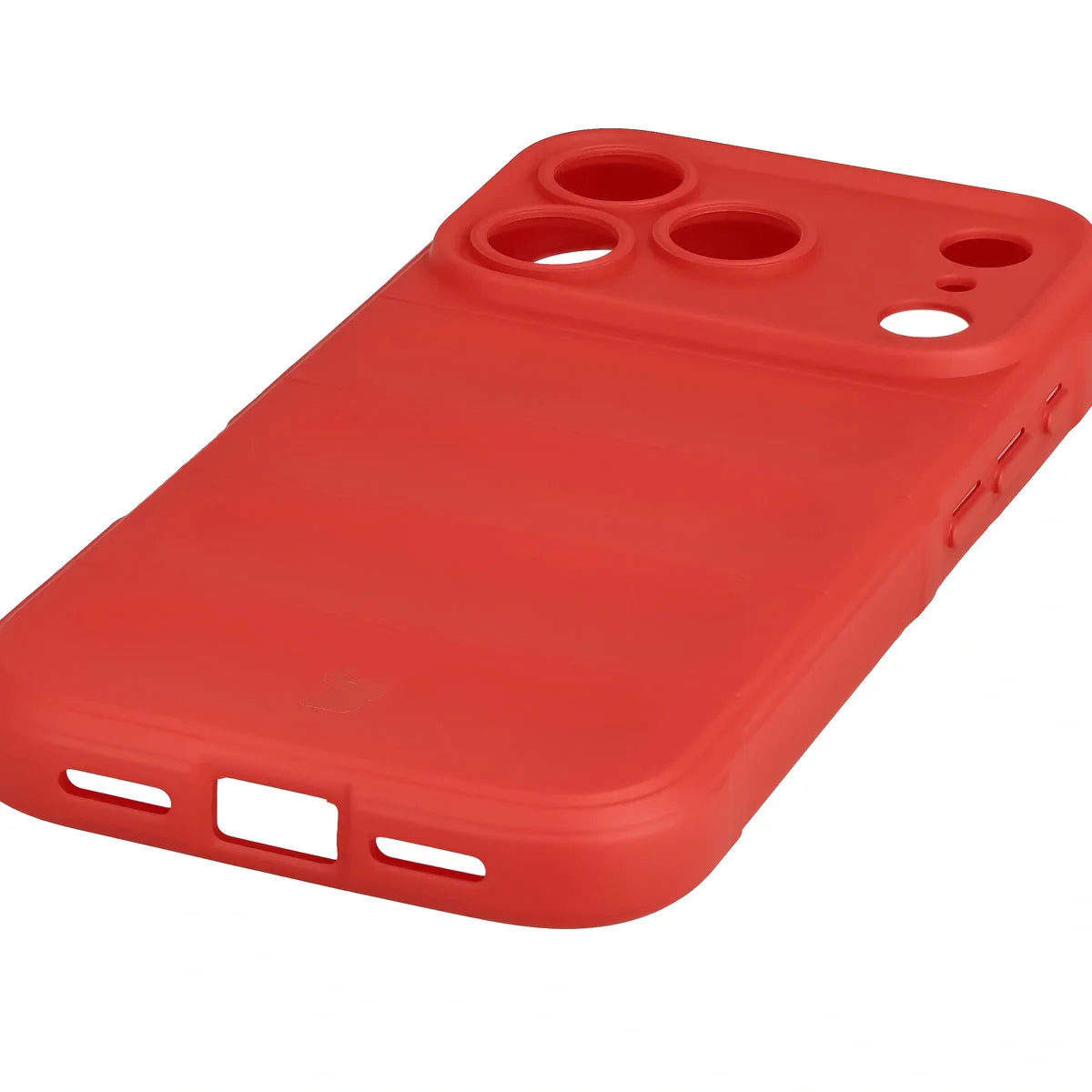 Robuste Handyhülle für iPhone 17 Pro, Bizon Case Tur, Rot