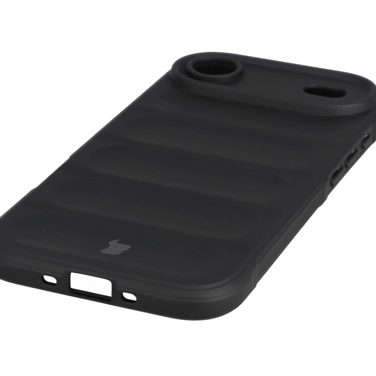 Robuste Handyhülle für iPhone Air, Bizon Case Tur, Schwarz
