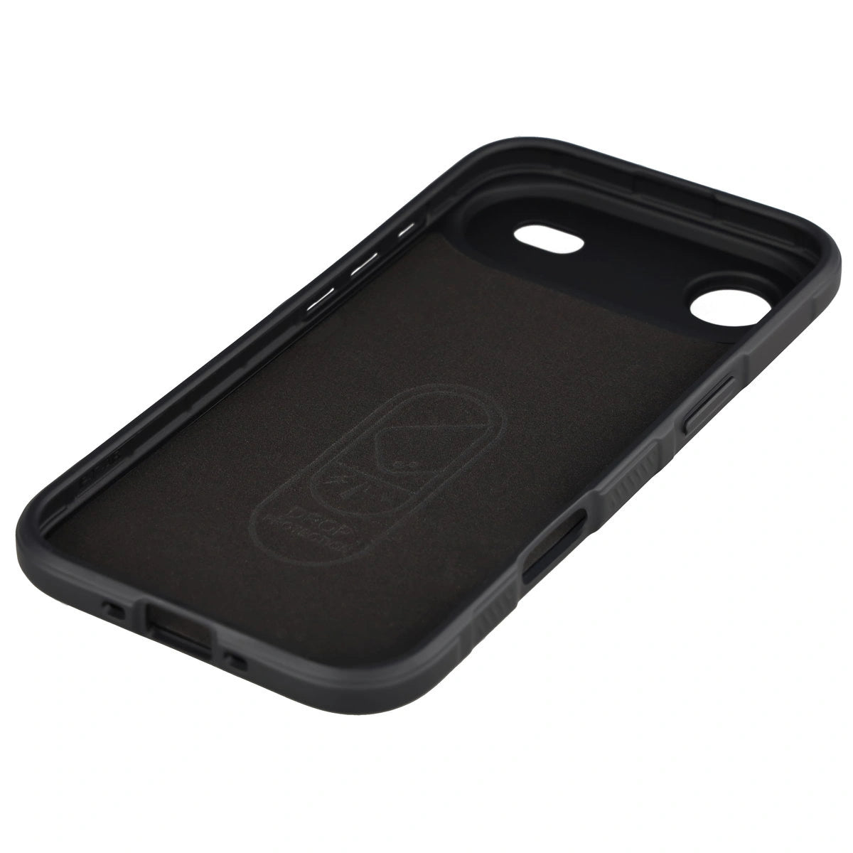 Robuste Handyhülle für iPhone Air, Bizon Case Tur, Schwarz