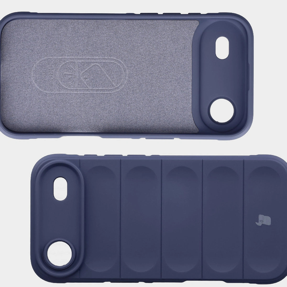 Robuste Handyhülle für iPhone Air, Bizon Case Tur, Dunkelblau