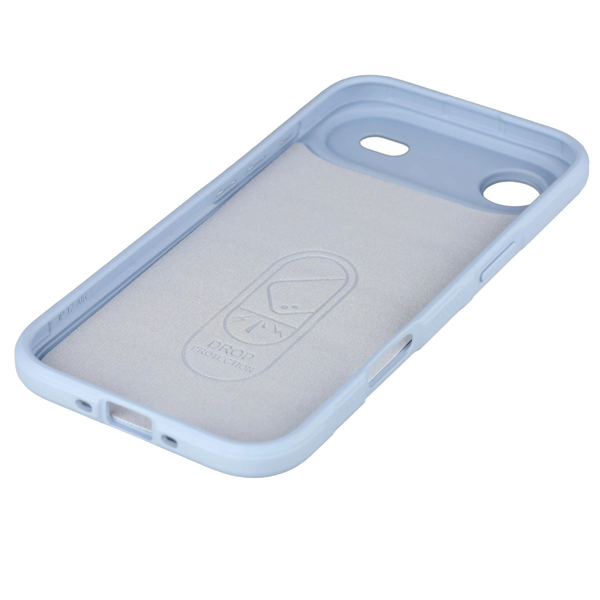 Robuste Handyhülle für iPhone Air, Bizon Case Tur, Hellblau