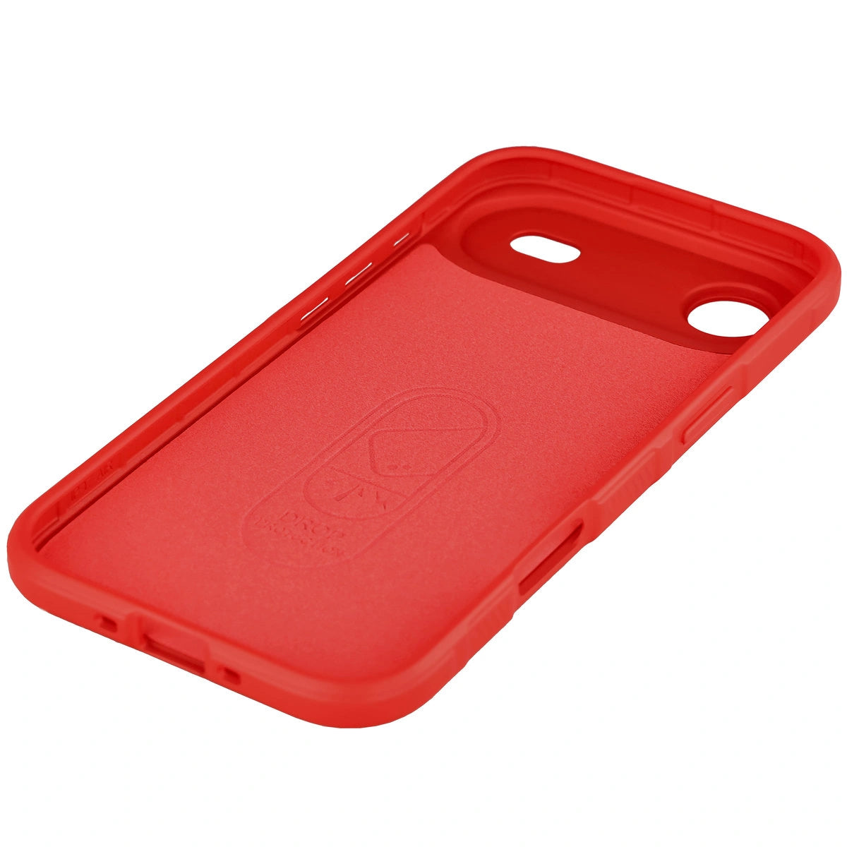 Robuste Handyhülle für iPhone Air, Bizon Case Tur, Rot