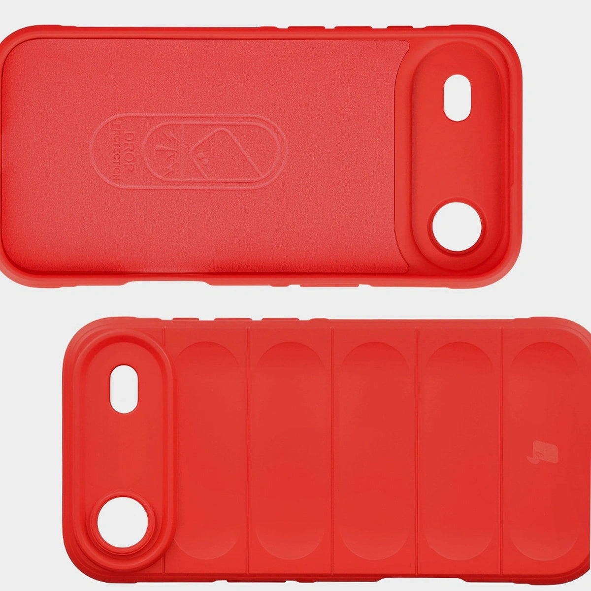 Robuste Handyhülle für iPhone Air, Bizon Case Tur, Rot