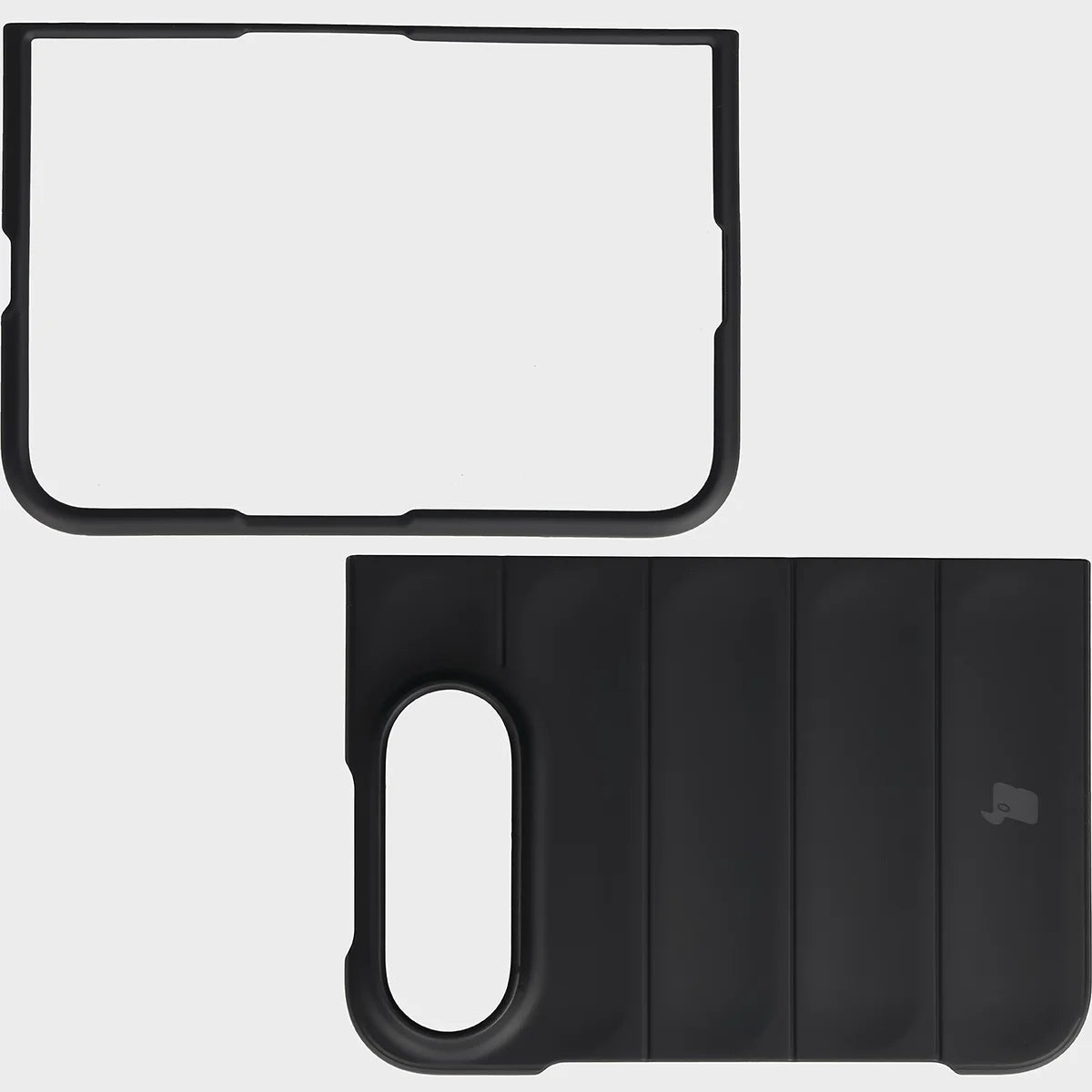 Robuste Handyhülle für iPhone Duo, Bizon Case Tur, Schwarz (6/8)