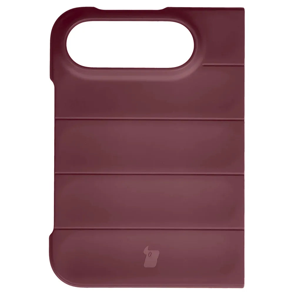 Robuste Handyhülle für iPhone Duo, Bizon Case Tur, Burgunderrot (2/8)